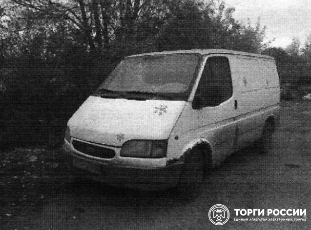 Расположение VIN кода на Ford Transit 7 поколение